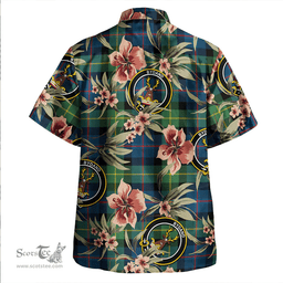 Scottish Huntly Gordon Gathering 2000 Modern Clan Tartan Hawaiian Shirt - Tropical Old Style Scottish Plaid Tartan Plaid