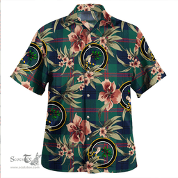 Scottish Laurie Modern Clan Tartan Hawaiian Shirt - Tropical Old Style Scottish Plaid Tartan Plaid