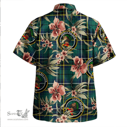 Scottish MacAlpine Modern Clan Tartan Hawaiian Shirt - Tropical Old Style Scottish Plaid Tartan Plaid