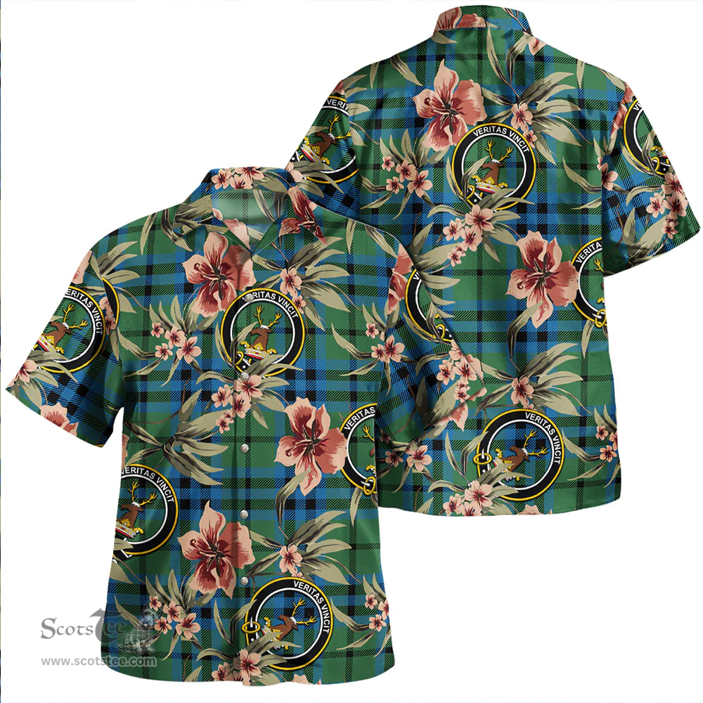 Scottish Keith (Marshall) Ancient Clan Tartan Hawaiian Shirt - Tropical Old Style Scottish Plaid Tartan Plaid