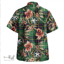 Scottish Inglis Modern Clan Tartan Hawaiian Shirt - Tropical Old Style Scottish Plaid Tartan Plaid