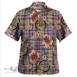 Scottish Huntly Ancient Clan Tartan Hawaiian Shirt - Tropical Old Style Scottish Plaid Tartan Plaid
