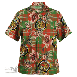 Scottish Hay Ancient Clan Tartan Hawaiian Shirt - Tropical Old Style Scottish Plaid Tartan Plaid