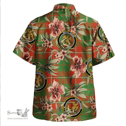 Scottish Hay Ancient Clan Tartan Hawaiian Shirt - Tropical Old Style Scottish Plaid Tartan Plaid