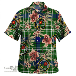 Scottish Learmonth Clan Tartan Hawaiian Shirt - Tropical Old Style Scottish Plaid Tartan Plaid