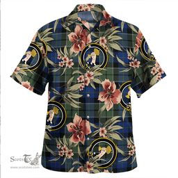 Scottish Lennie Modern Clan Tartan Hawaiian Shirt - Tropical Old Style Scottish Plaid Tartan Plaid