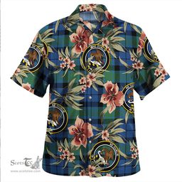 Scottish Graham of Menteith Modern Clan Tartan Hawaiian Shirt - Tropical Old Style Scottish Plaid Tartan Plaid