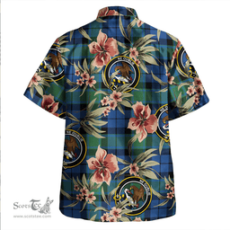 Scottish Graham of Menteith Modern Clan Tartan Hawaiian Shirt - Tropical Old Style Scottish Plaid Tartan Plaid