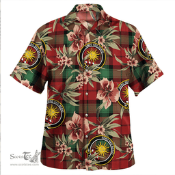 Scottish Kerr Modern Clan Tartan Hawaiian Shirt - Tropical Old Style Scottish Plaid Tartan Plaid