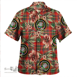 Scottish Innes Dress Dance Clan Tartan Hawaiian Shirt - Tropical Old Style Scottish Plaid Tartan Plaid