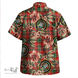 Scottish Innes Dress Dance Clan Tartan Hawaiian Shirt - Tropical Old Style Scottish Plaid Tartan Plaid