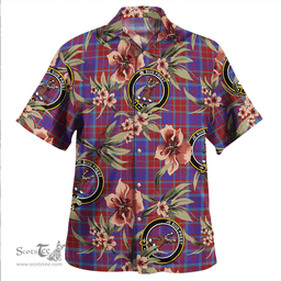 Scottish Fraser of Reelig Modern Clan Tartan Hawaiian Shirt - Tropical Old Style Scottish Plaid Tartan Plaid