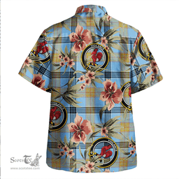 Scottish Laing (Lang) Ancient Clan Tartan Hawaiian Shirt - Tropical Old Style Scottish Plaid Tartan Plaid