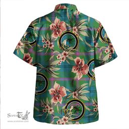 Scottish Laurie Ancient Clan Tartan Hawaiian Shirt - Tropical Old Style Scottish Plaid Tartan Plaid