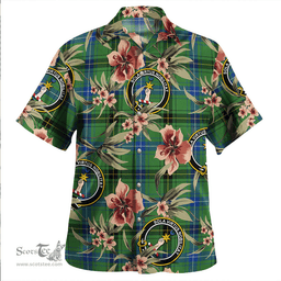 Scottish Henderson (MacKendrick) Modern Clan Tartan Hawaiian Shirt - Tropical Old Style Scottish Plaid Tartan Plaid