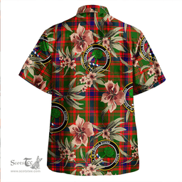 Scottish Kinninmont Clan Tartan Hawaiian Shirt - Tropical Old Style Scottish Plaid Tartan Plaid