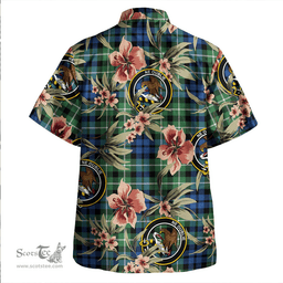 Scottish Graham of Montrose Modern Clan Tartan Hawaiian Shirt - Tropical Old Style Scottish Plaid Tartan Plaid