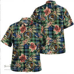 Scottish Graham of Montrose Modern Clan Tartan Hawaiian Shirt - Tropical Old Style Scottish Plaid Tartan Plaid