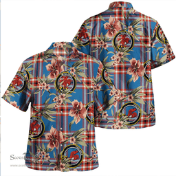 Scottish Laing of Archiestown (Lang of Archiestown) Ancient Clan Tartan Hawaiian Shirt - Tropical Old Style Scottish Plaid Tartan Plaid