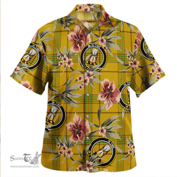 Scottish Houston Clan Tartan Hawaiian Shirt - Tropical Old Style Scottish Plaid Tartan Plaid