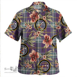 Scottish Jackson Weathered Clan Tartan Hawaiian Shirt - Tropical Old Style Scottish Plaid Tartan Plaid
