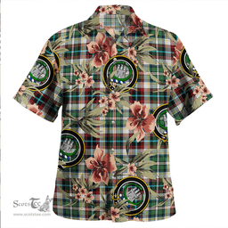Scottish Innes of Cowie Ancient Clan Tartan Hawaiian Shirt - Tropical Old Style Scottish Plaid Tartan Plaid