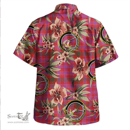 Scottish Lumsden of Clova Modern Clan Tartan Hawaiian Shirt - Tropical Old Style Scottish Plaid Tartan Plaid