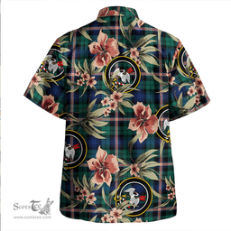 Scottish Gammell Modern Clan Tartan Hawaiian Shirt - Tropical Old Style Scottish Plaid Tartan Plaid
