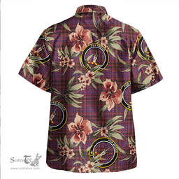 Scottish MacIntyre of Littleport Weathered Clan Tartan Hawaiian Shirt - Tropical Old Style Scottish Plaid Tartan Plaid