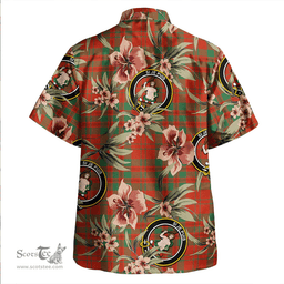 Scottish Livingstone Ancient Clan Tartan Hawaiian Shirt - Tropical Old Style Scottish Plaid Tartan Plaid