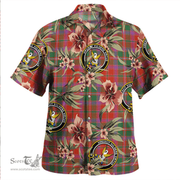Scottish Stewart of Ardshiel Ancient Clan Tartan Hawaiian Shirt - Tropical Old Style Scottish Plaid Tartan Plaid