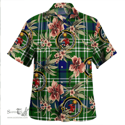 Scottish Spottiswood Clan Tartan Hawaiian Shirt - Tropical Old Style Scottish Plaid Tartan Plaid