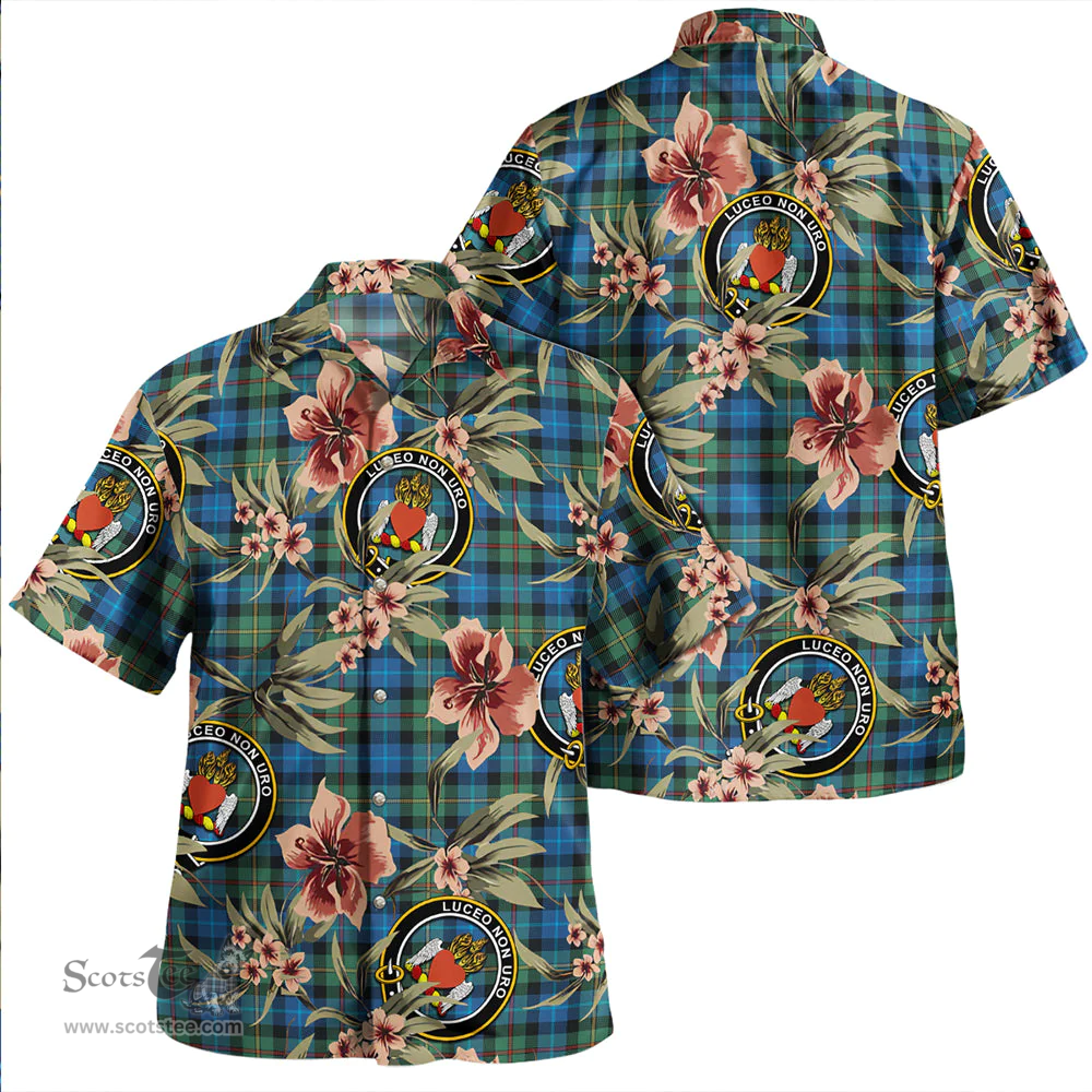 Scottish Smith Ancient Clan Tartan Hawaiian Shirt - Tropical Old Style Scottish Plaid Tartan Plaid