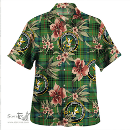 Scottish Stewart Hunting Ancient Clan Tartan Hawaiian Shirt - Tropical Old Style Scottish Plaid Tartan Plaid