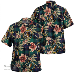 Scottish MacTaggart Modern Clan Tartan Hawaiian Shirt - Tropical Old Style Scottish Plaid Tartan Plaid