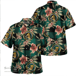 Scottish Robin Hood (MacGregor/Gregor Rob Roy Hunting) Modern Clan Tartan Hawaiian Shirt - Tropical Old Style Scottish Plaid Tartan Plaid
