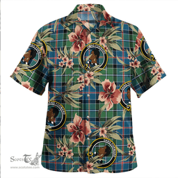 Scottish Stirling Modern Clan Tartan Hawaiian Shirt - Tropical Old Style Scottish Plaid Tartan Plaid