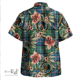 Scottish Stirling Modern Clan Tartan Hawaiian Shirt - Tropical Old Style Scottish Plaid Tartan Plaid