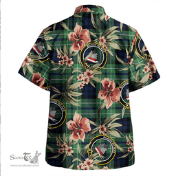 Scottish MacNeil of Colonsay (MacNeil of Barra of Colonsay) Modern Clan Tartan Hawaiian Shirt - Tropical Old Style Scottish Plaid Tartan Plaid