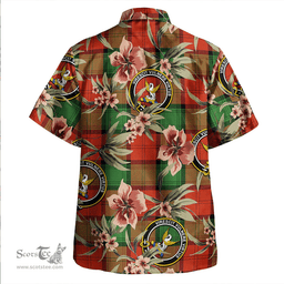 Scottish Stewart of Atholl Ancient Clan Tartan Hawaiian Shirt - Tropical Old Style Scottish Plaid Tartan Plaid