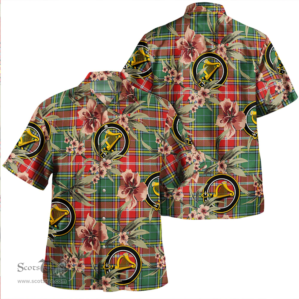 Scottish MacWhirter Modern Clan Tartan Hawaiian Shirt - Tropical Old Style Scottish Plaid Tartan Plaid