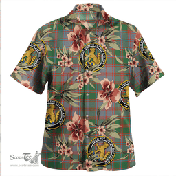 Scottish MacPherson of Glentruim Ancient Clan Tartan Hawaiian Shirt - Tropical Old Style Scottish Plaid Tartan Plaid
