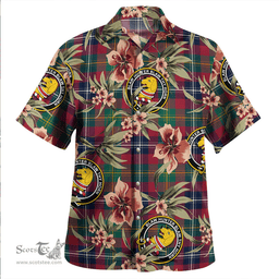 Scottish Forrester Modern Clan Tartan Hawaiian Shirt - Tropical Old Style Scottish Plaid Tartan Plaid