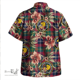 Scottish Forrester Modern Clan Tartan Hawaiian Shirt - Tropical Old Style Scottish Plaid Tartan Plaid