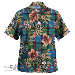 Scottish MacWilliam (Williamson) Modern Clan Tartan Hawaiian Shirt - Tropical Old Style Scottish Plaid Tartan Plaid