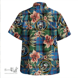 Scottish MacWilliam (Williamson) Modern Clan Tartan Hawaiian Shirt - Tropical Old Style Scottish Plaid Tartan Plaid
