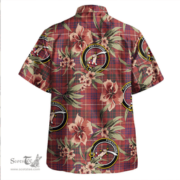 Scottish MacRae of Inverinate Weathered Clan Tartan Hawaiian Shirt - Tropical Old Style Scottish Plaid Tartan Plaid