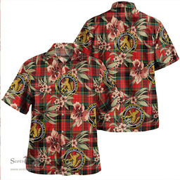 Scottish MacPherson Modern Clan Tartan Hawaiian Shirt - Tropical Old Style Scottish Plaid Tartan Plaid