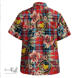 Scottish MacTavish Modern Clan Tartan Hawaiian Shirt - Tropical Old Style Scottish Plaid Tartan Plaid
