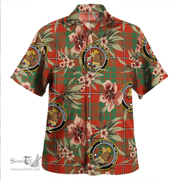Scottish MacGregor of Balquhidder (Gregor of Balquhidder) Ancient Clan Tartan Hawaiian Shirt - Tropical Old Style Scottish Plaid Tartan Plaid